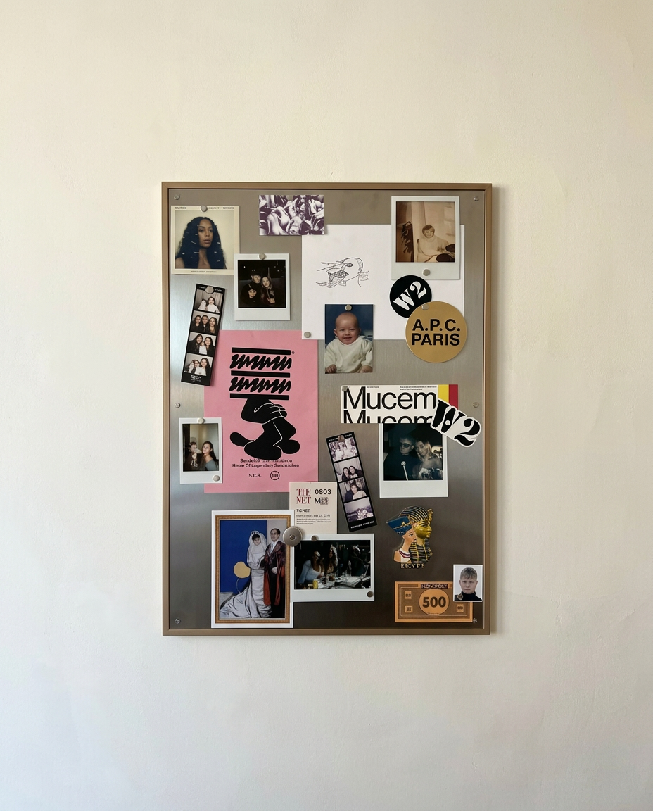 Magnetic moodboard