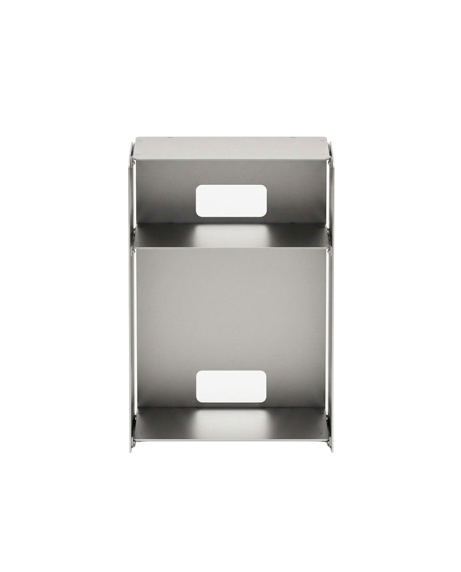 SteelHaus Anodized Side Table – detail of anodized finish