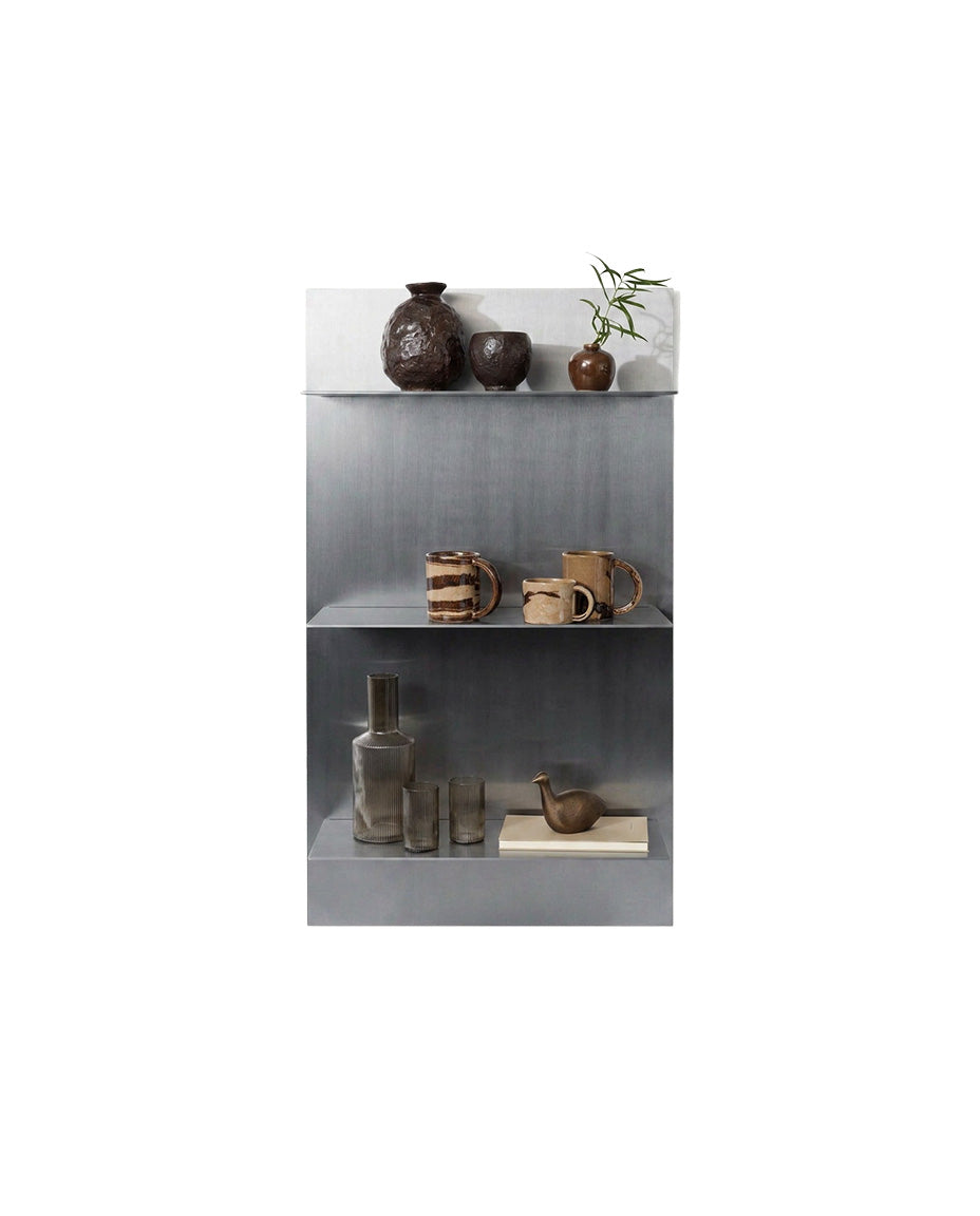 SteelHaus Plate Shelf – angled view