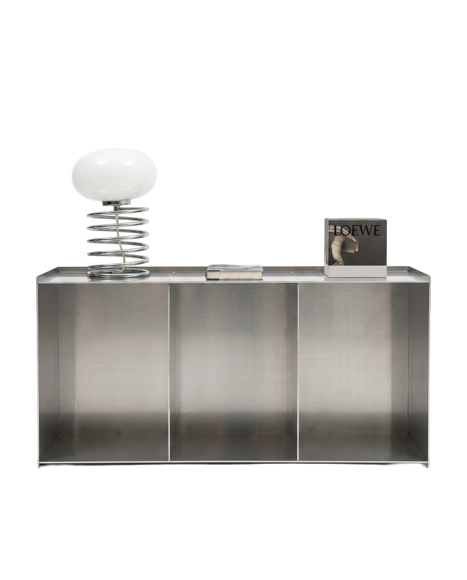 SteelHaus Mono Console – styled in interior