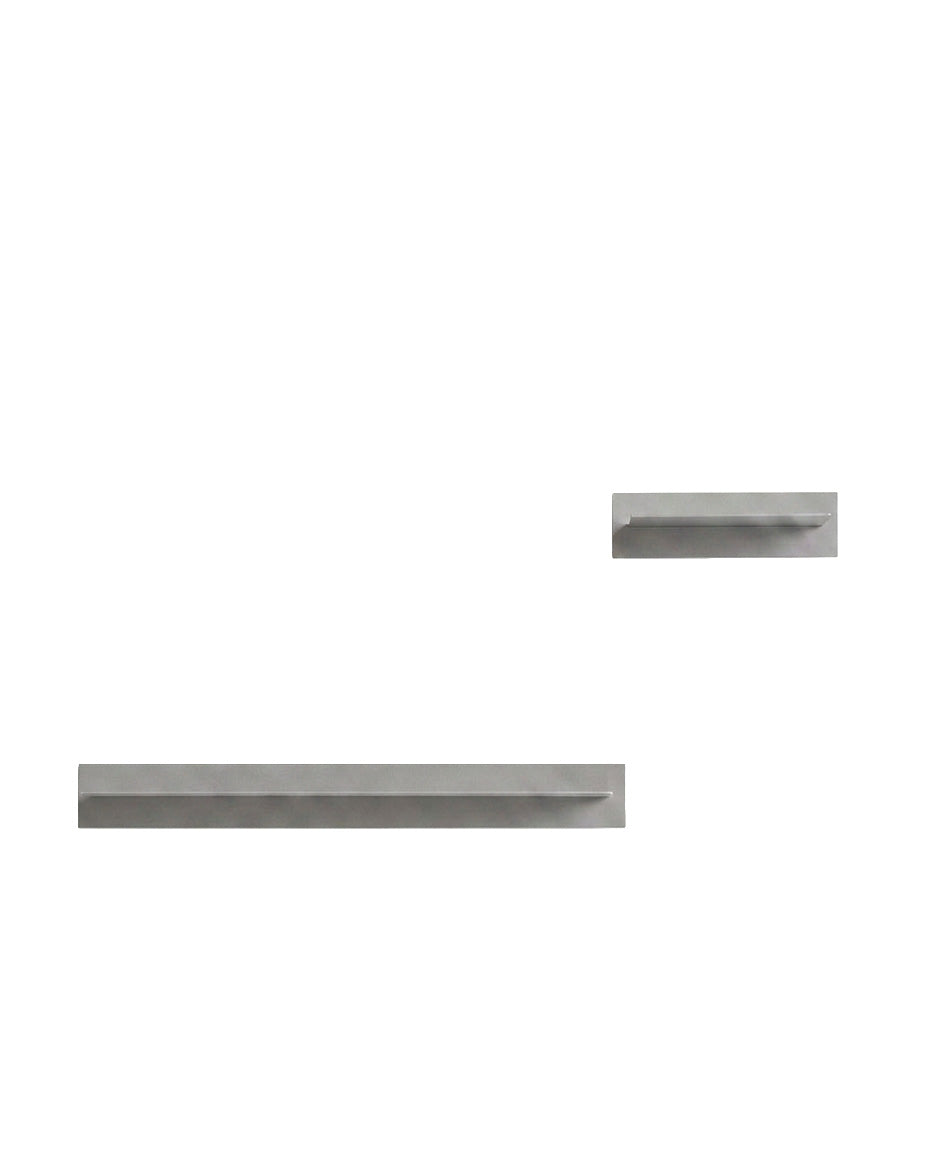 SteelHaus Ledge Shelf – duo pair styled on wall
