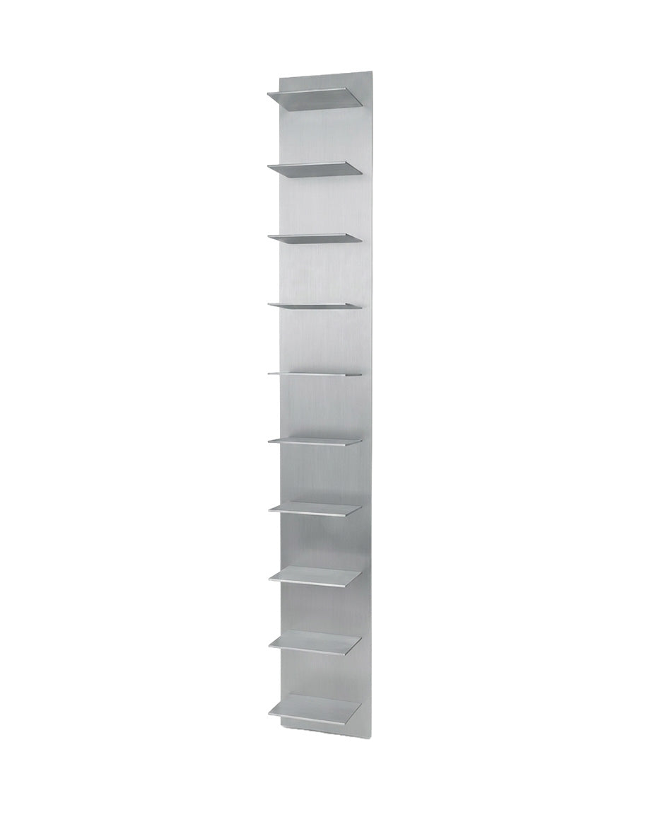 SteelHaus Pillar Shelf – styled in interior