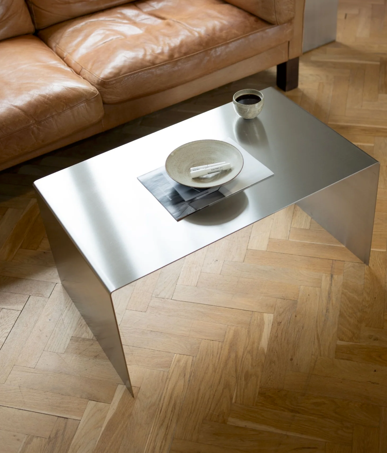 steel monolith coffee table 2
