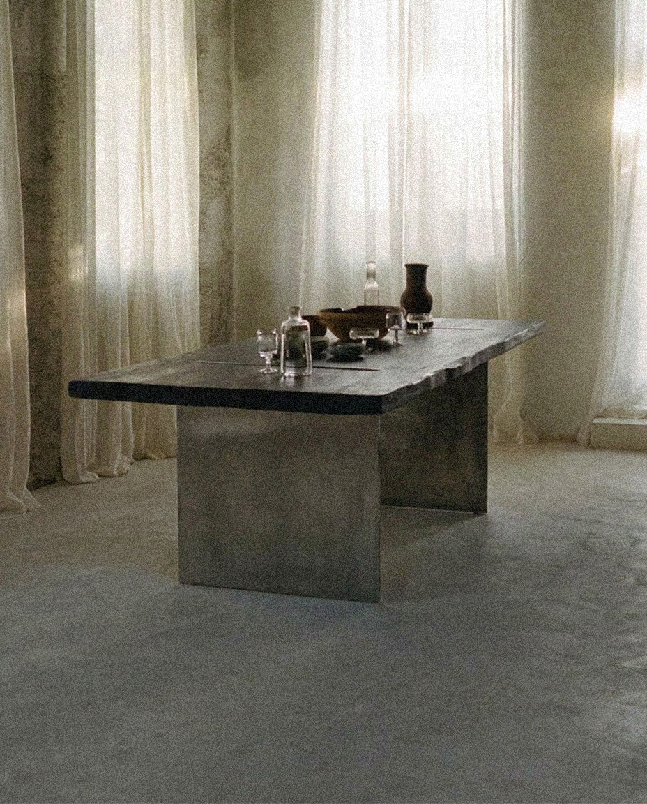 YAKISUGI DINING TABLE