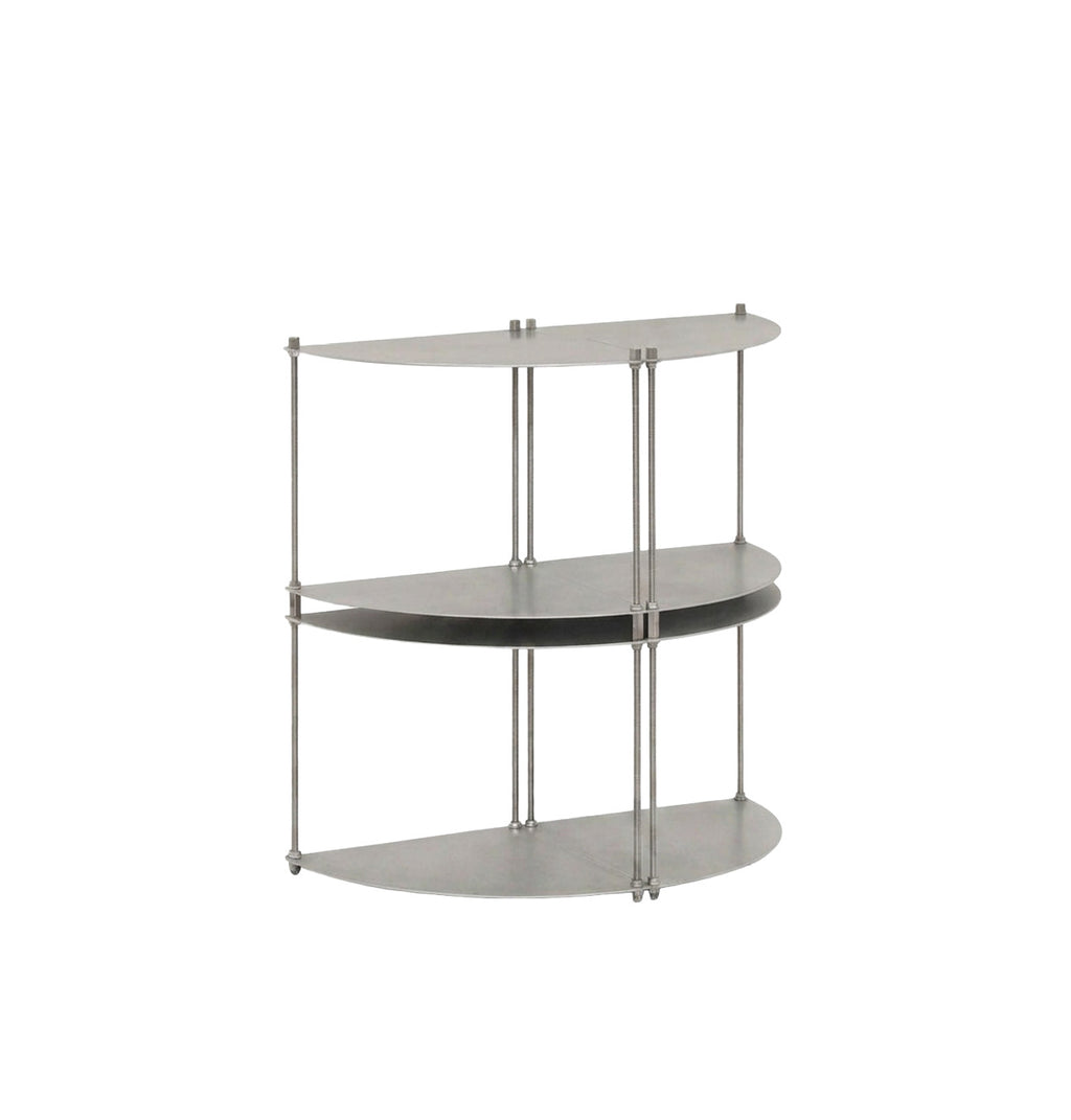 SteelHaus Corner Module Shelf, 4 module – angled view
