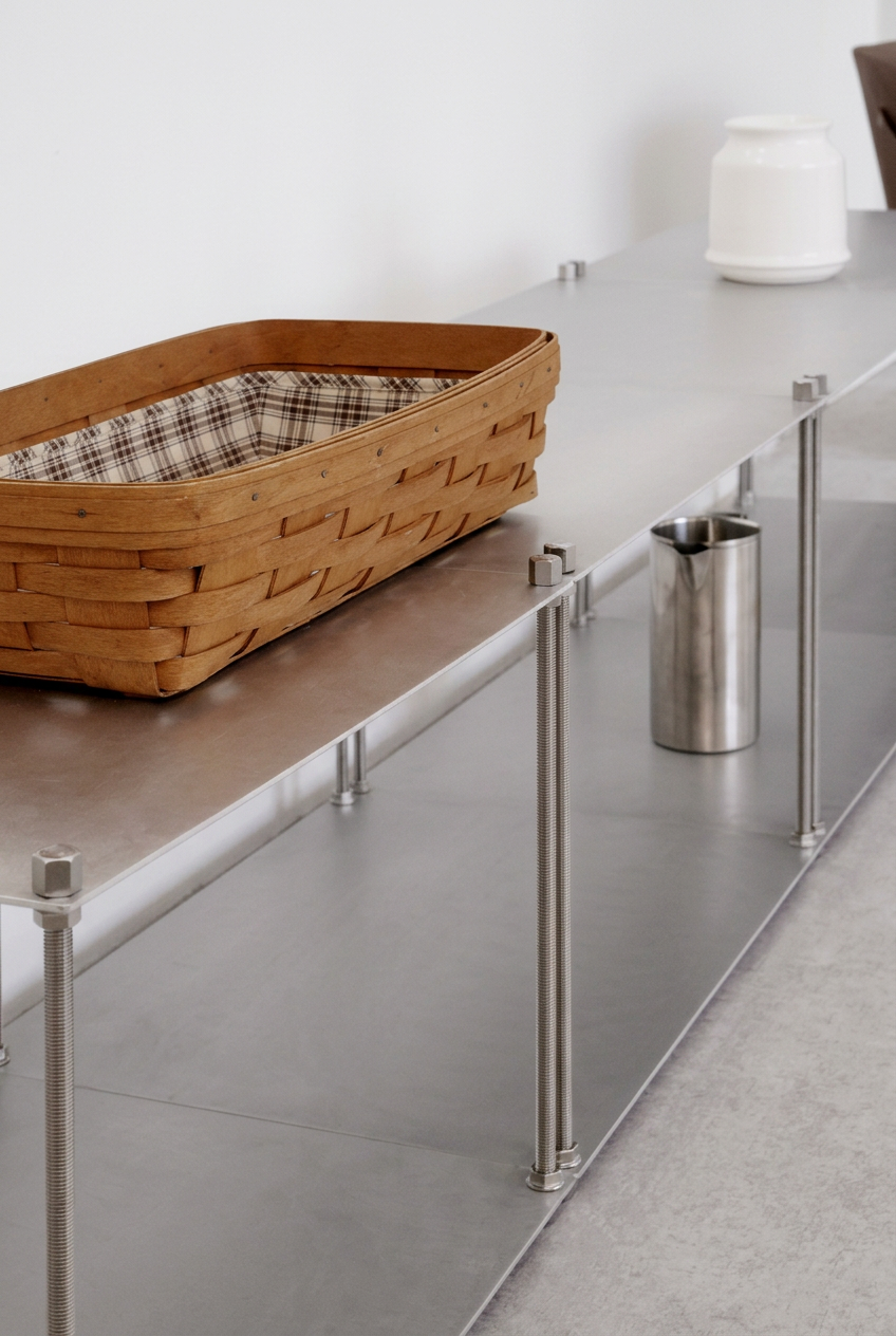 Modular steel Shelf x4