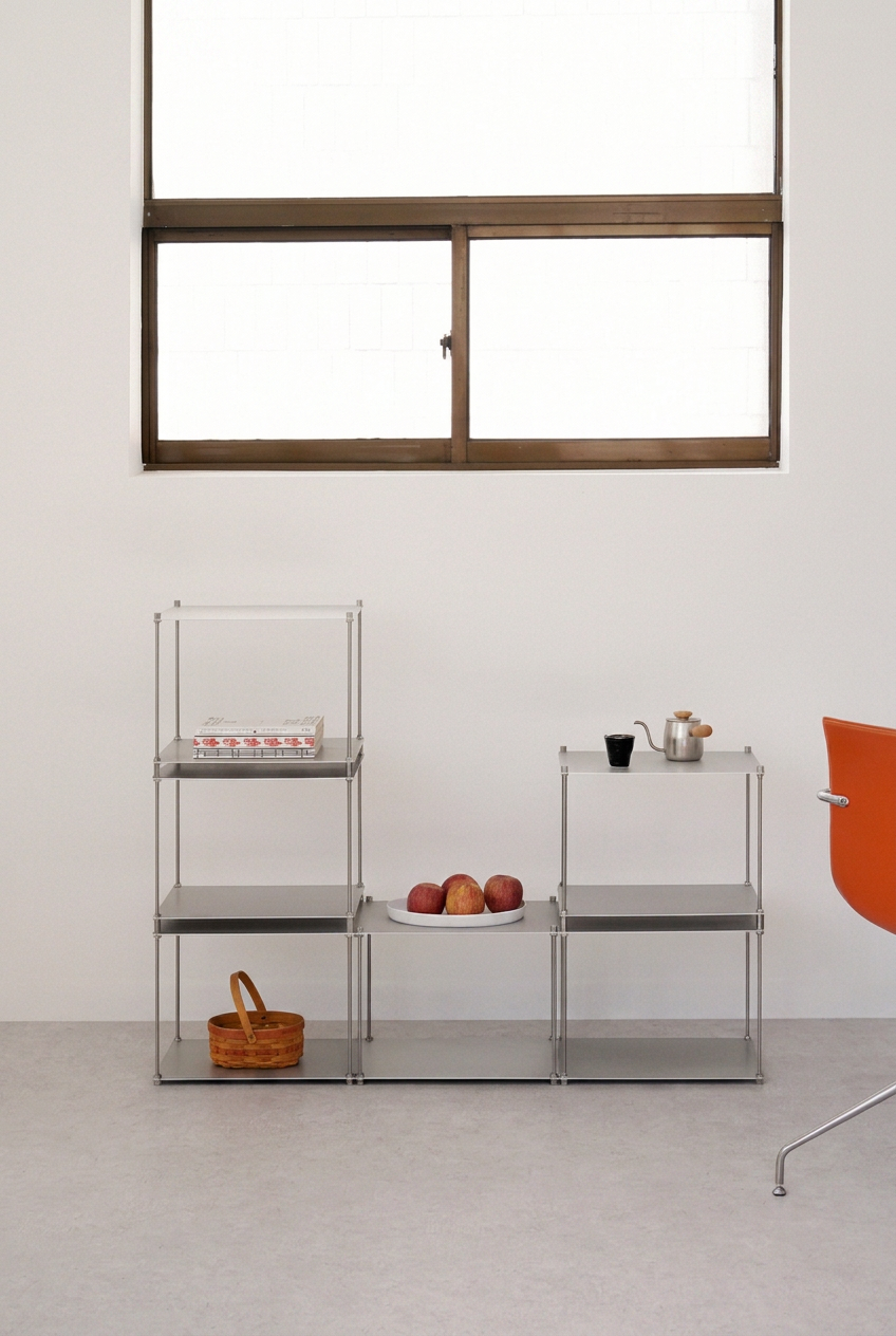 Modular steel Shelf x6