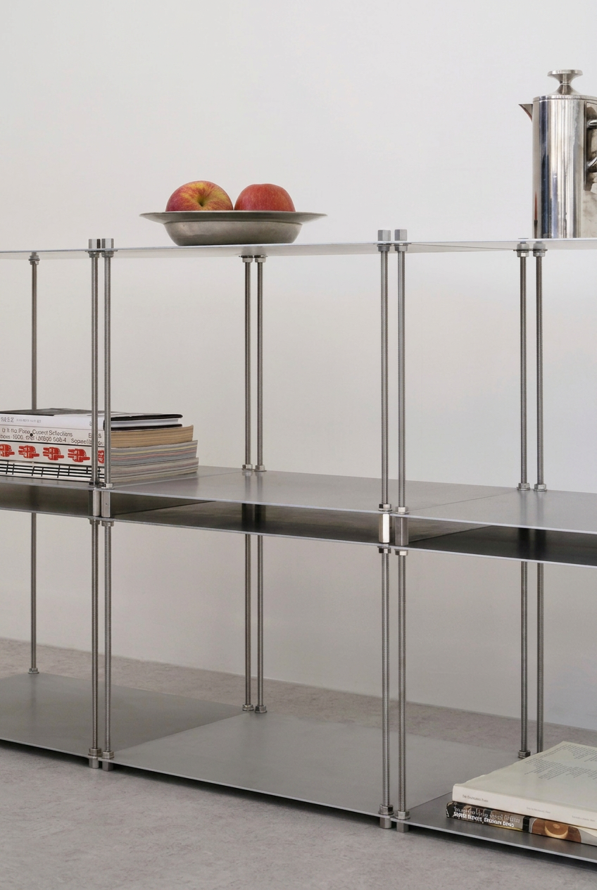 Modular steel Shelf x6