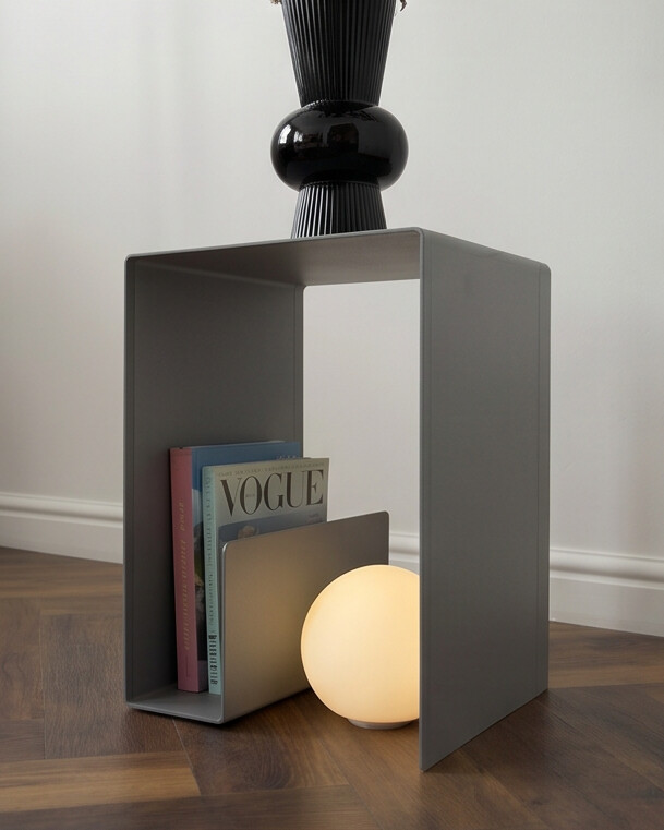 Bent side table