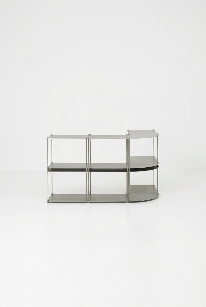 Modular Shelf with curve