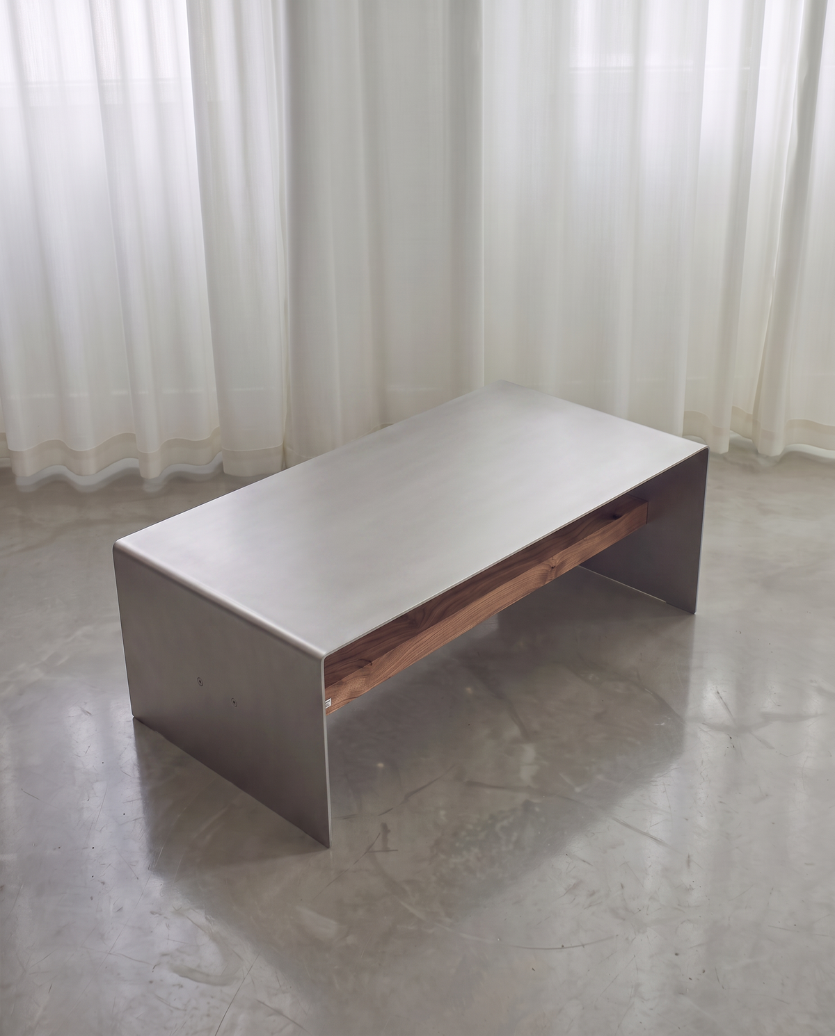 SteelHaus Monolith Coffee Table – angled view