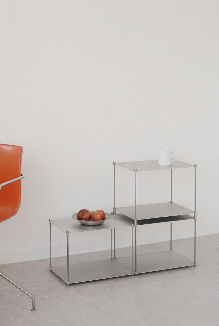 Modular steel Shelf x3