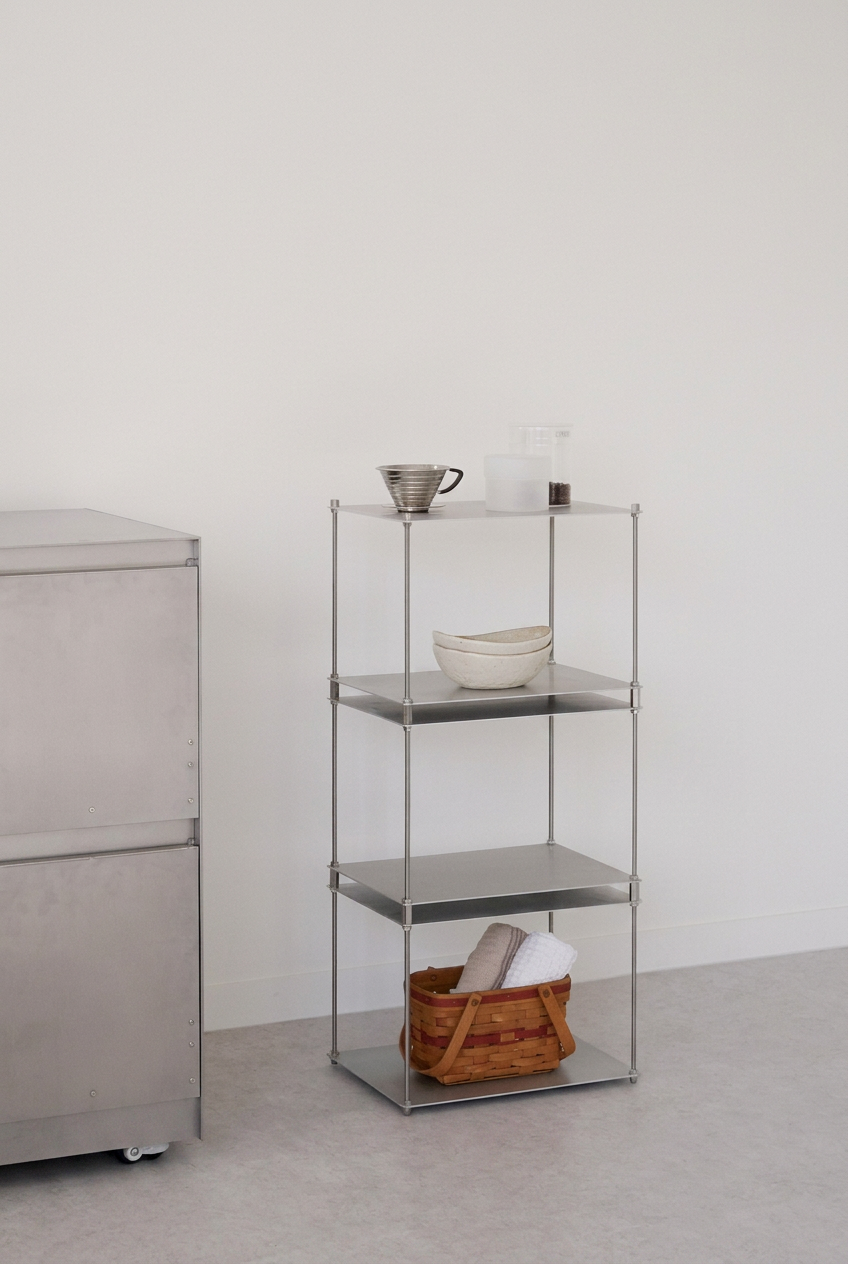 Modular steel Shelf x3