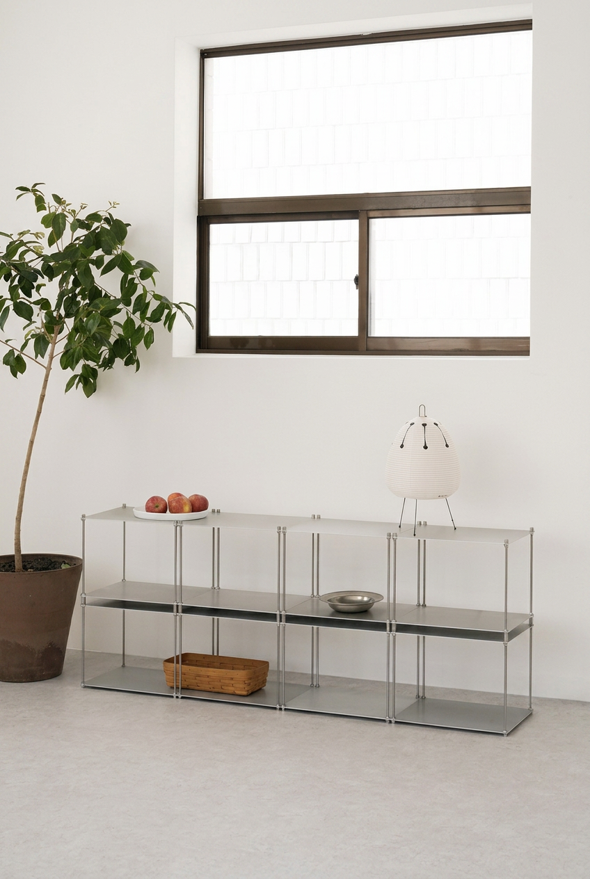 Modular steel Shelf x8