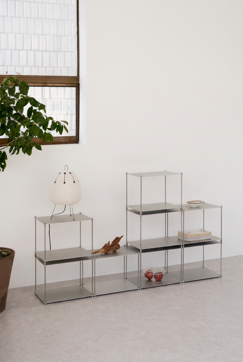 Modular steel Shelf x8