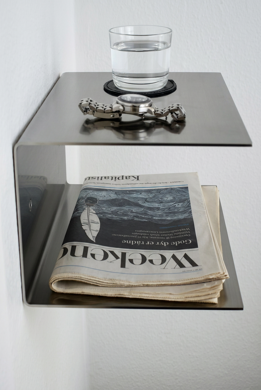 Wall mounted side table