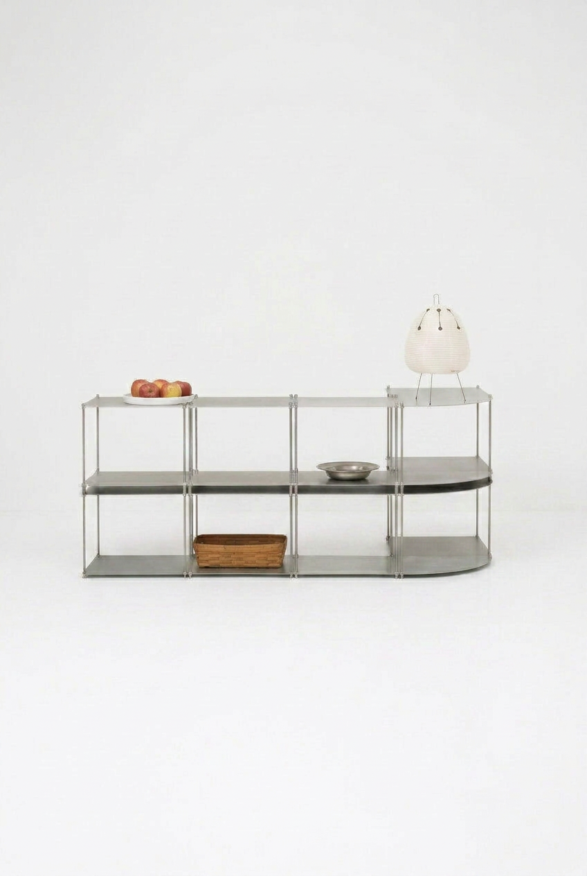 Modular Shelf with curve