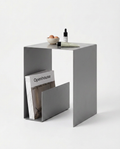 Bent side table