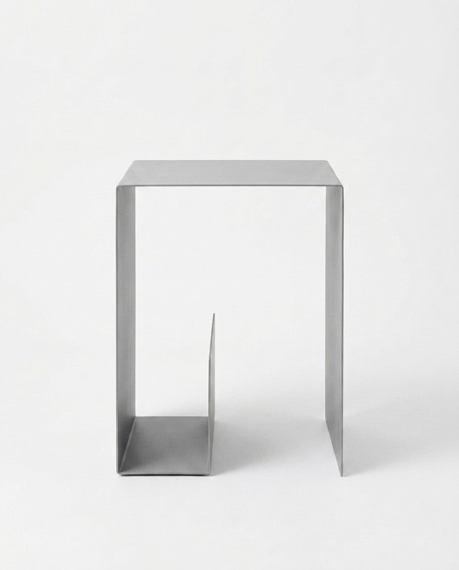 Bent side table