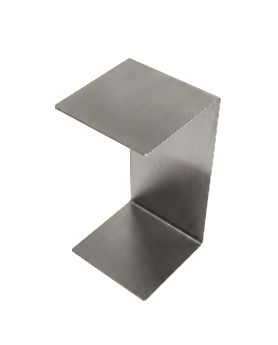 SteelHaus Monolith Side Table – angled view