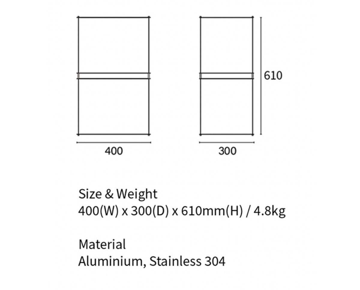 Modular Shelf x2