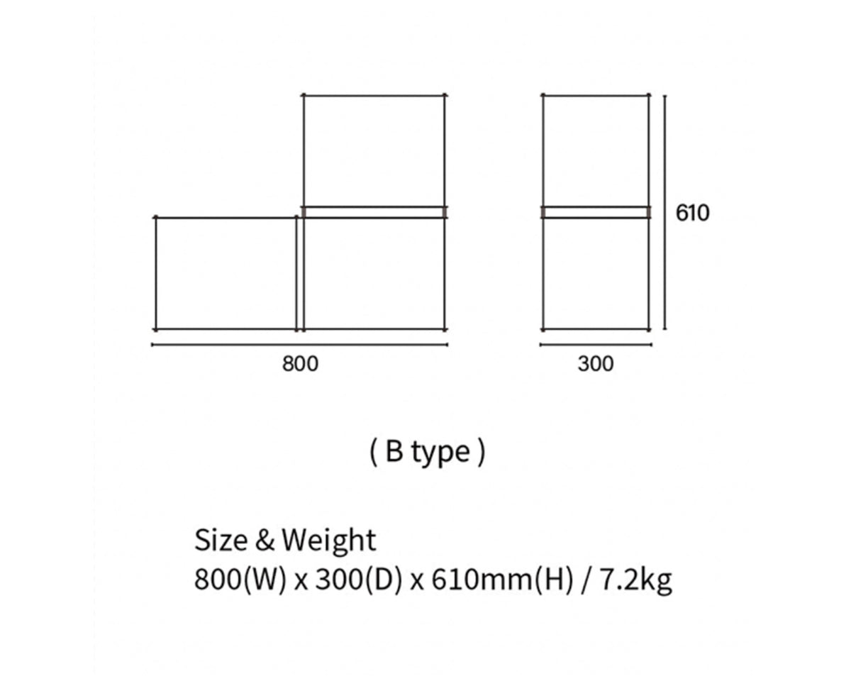 Modular Shelf x3