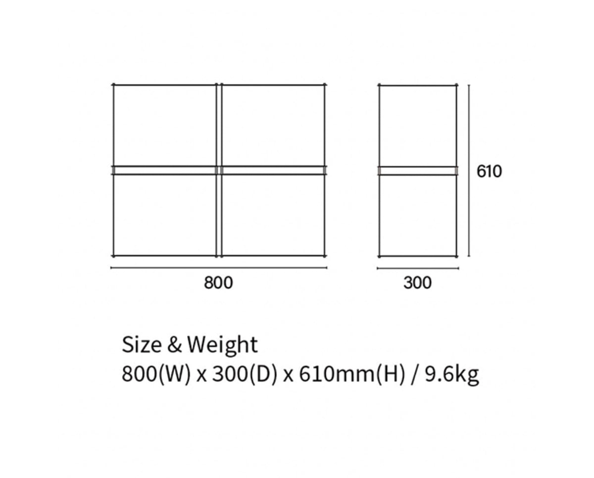 Modular Shelf x4