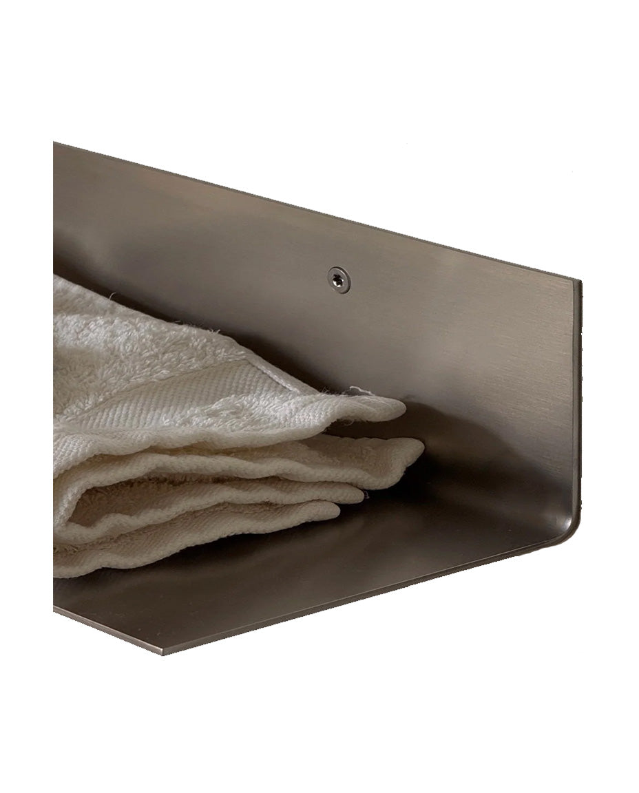 SteelHaus Classic Steel Shelf – angled view