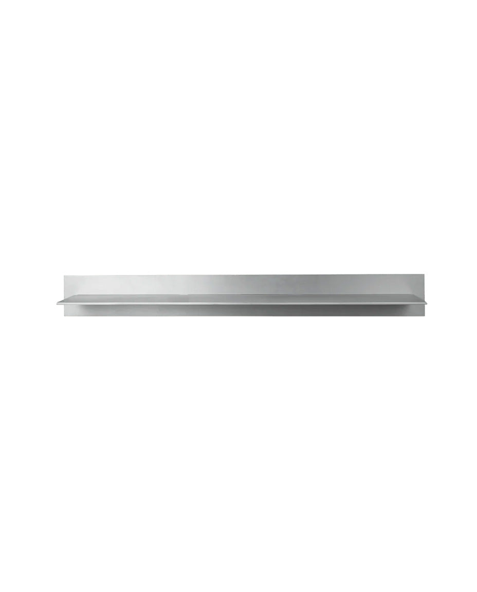 SteelHaus Ledge Shelf, aluminium, long size – wall shelf
