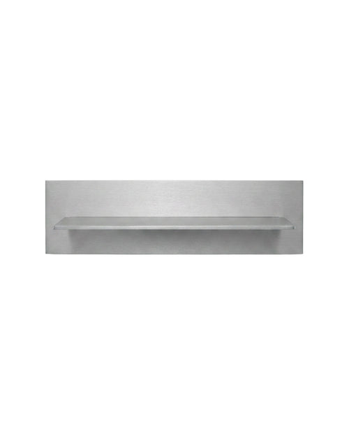 SteelHaus Ledge Shelf, aluminium – minimalist folded metal wall shelf