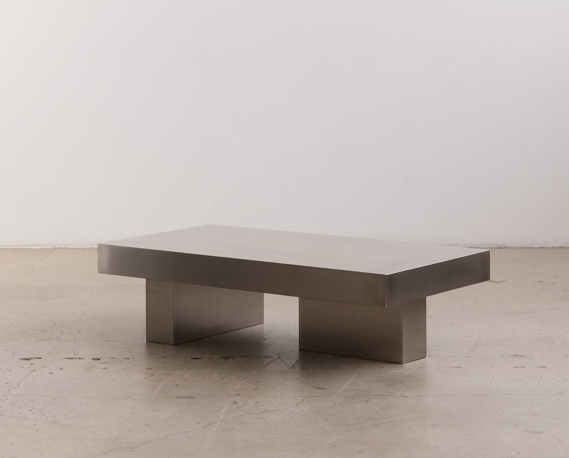 Slab Stainless Coffee Table