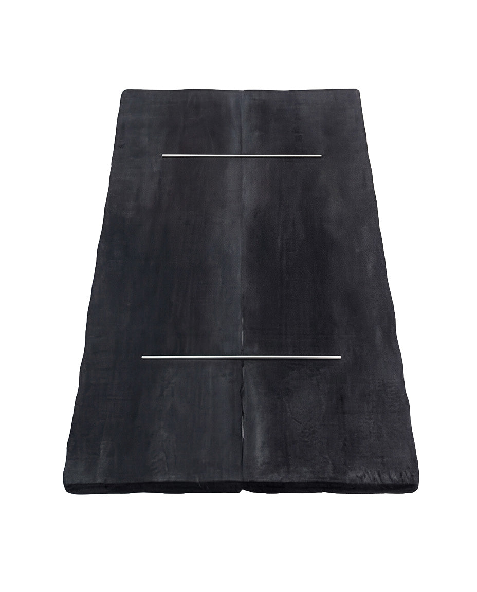 SteelHaus Yakisugi Teak Coffee Table – angled view