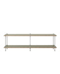 SteelHaus Modular Wood Shelf, 1 module – solid wood modular shelving
