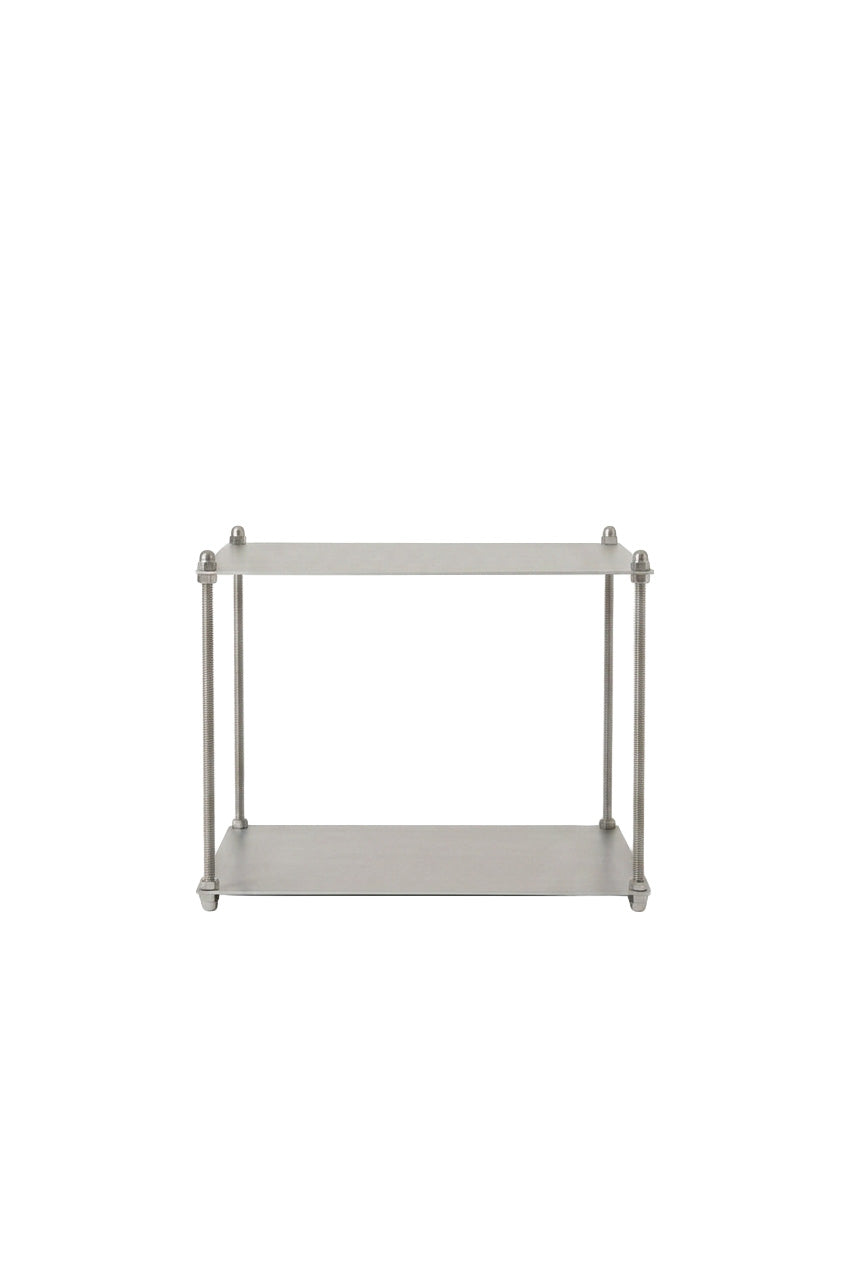 SteelHaus Modular Steel Shelf, 1 module – angled view