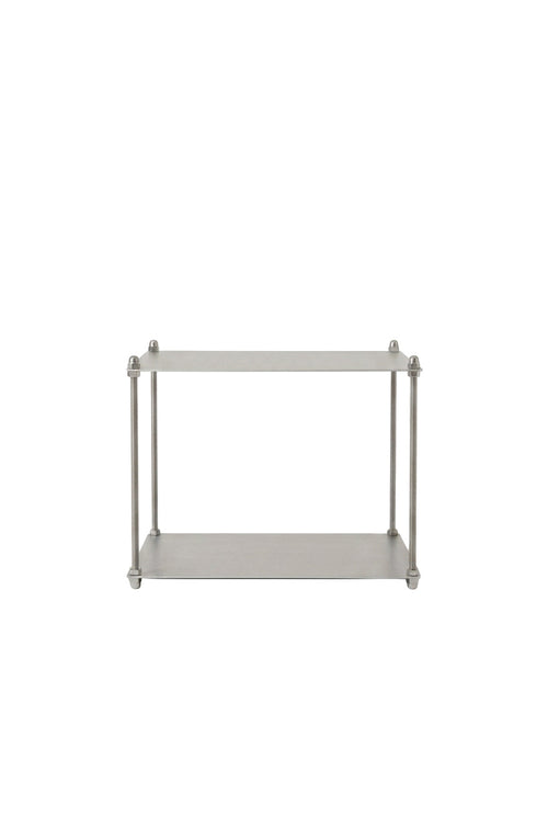 SteelHaus Modular Steel Shelf, 1 module – angled view
