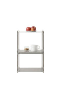 SteelHaus Modular Steel Shelf, 2 module – industrial shelving unit
