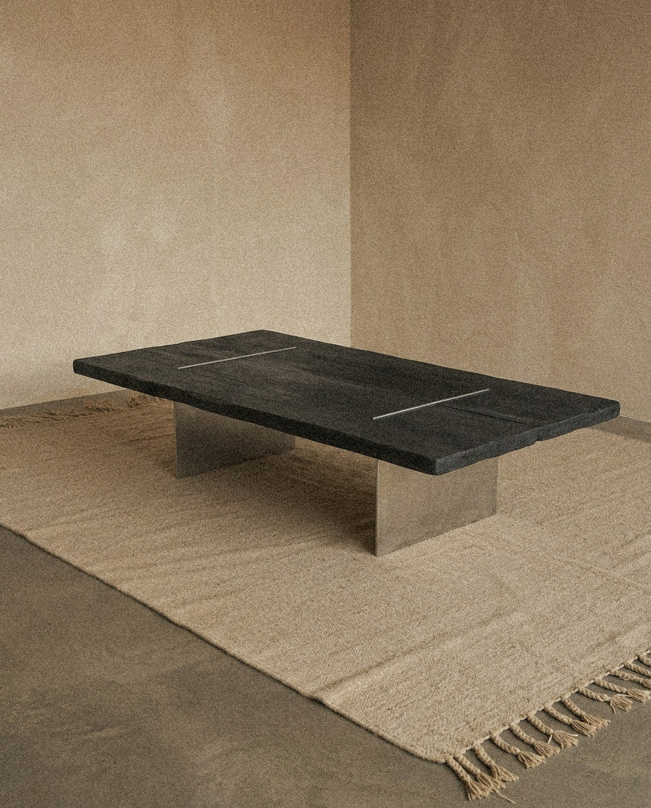 YAKISUGI TEAK COFFEE TABLE