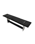 SteelHaus Yakisugi Bench – charred wood sculptural bench
