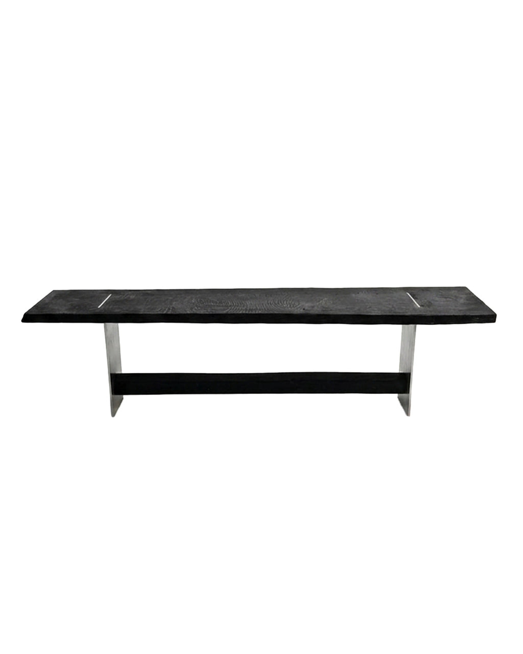SteelHaus Yakisugi Bench – side view